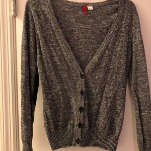 H&M Cardigan with Elbow Patches